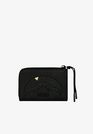 Sprayground, PORTAFOGLIO BLACKED OUT EMBOSSED GOLD TOOTH WALLET UNISEX - Monedero - nero