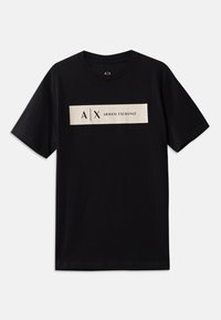 Print T-shirt - black