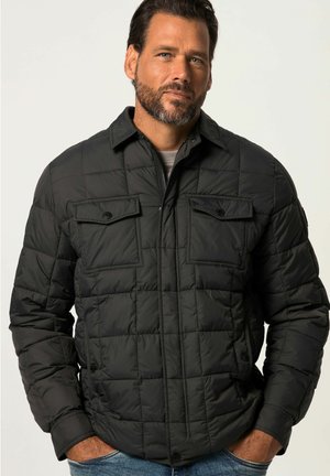 JP1880 QUILTED 4 POCKETS TALL - Vinterjacka - anthracite