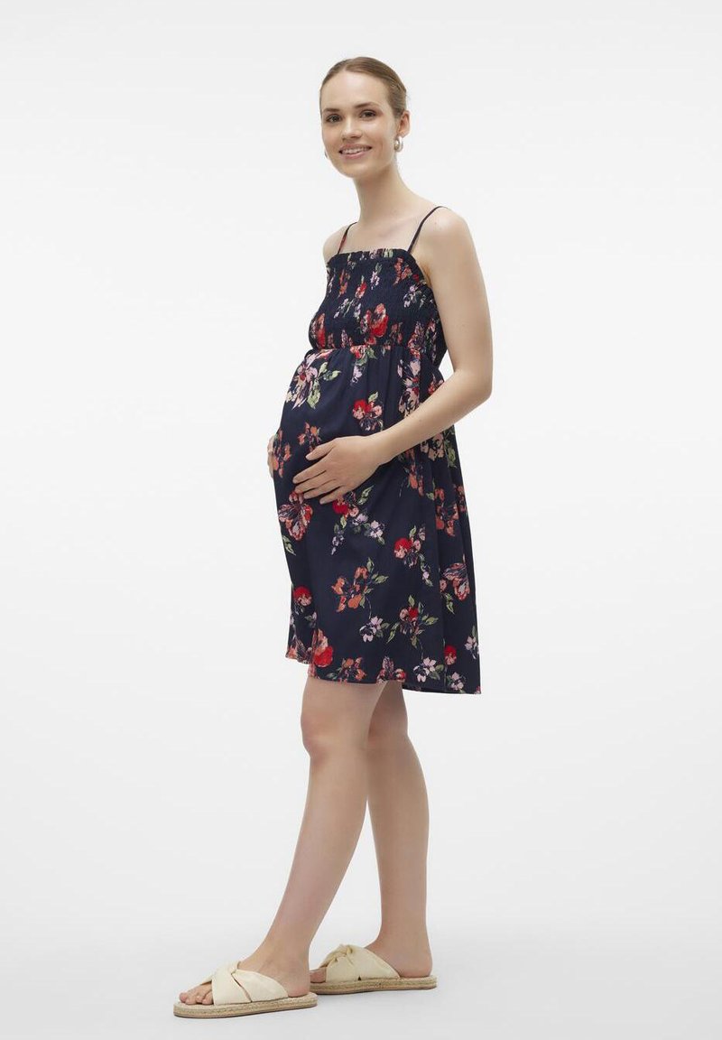 Vero Moda Maternity Jurk donkerblauw
