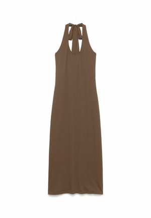 Vero Moda, DRESS VMKLARA MIDI DRESS - Robe fourreau - cocoa brown
