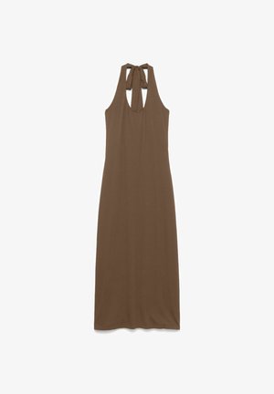Vero Moda, DRESS VMKLARA MIDI DRESS - Robe fourreau - cocoa brown
