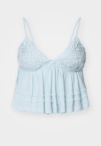 BDG Urban Outfitters BELLA BABYDOLL - Felső - blue