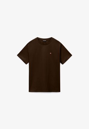 Napapijri, SALIS SS SUM - T-Shirt basic - brown