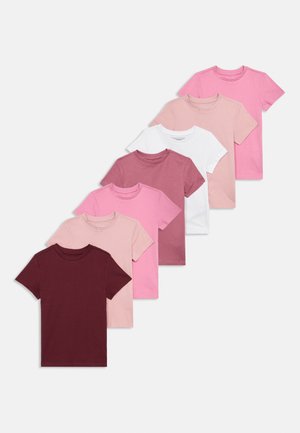 7 PACK - Základné tričko - pink