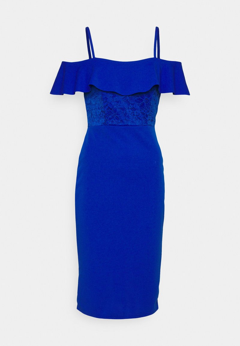 WAL G PETITE Cocktailjurk blauw WAL G PETITE Cocktailjurk blauw