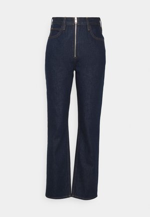 FRAME HIGH EXPOSED ZIP - Jeans Straight Leg - dark blue