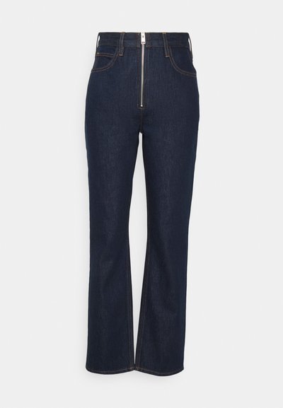 FRAME HIGH EXPOSED ZIP - Straight leg jeans - dark blue