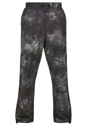 Urban Classics TYE DYED - Tygbyxor - blackbird