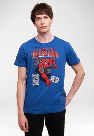 LOGOSHIRT MARVEL SPIDER MAN MERCILESS FOES - T-shirt imprimé - blau