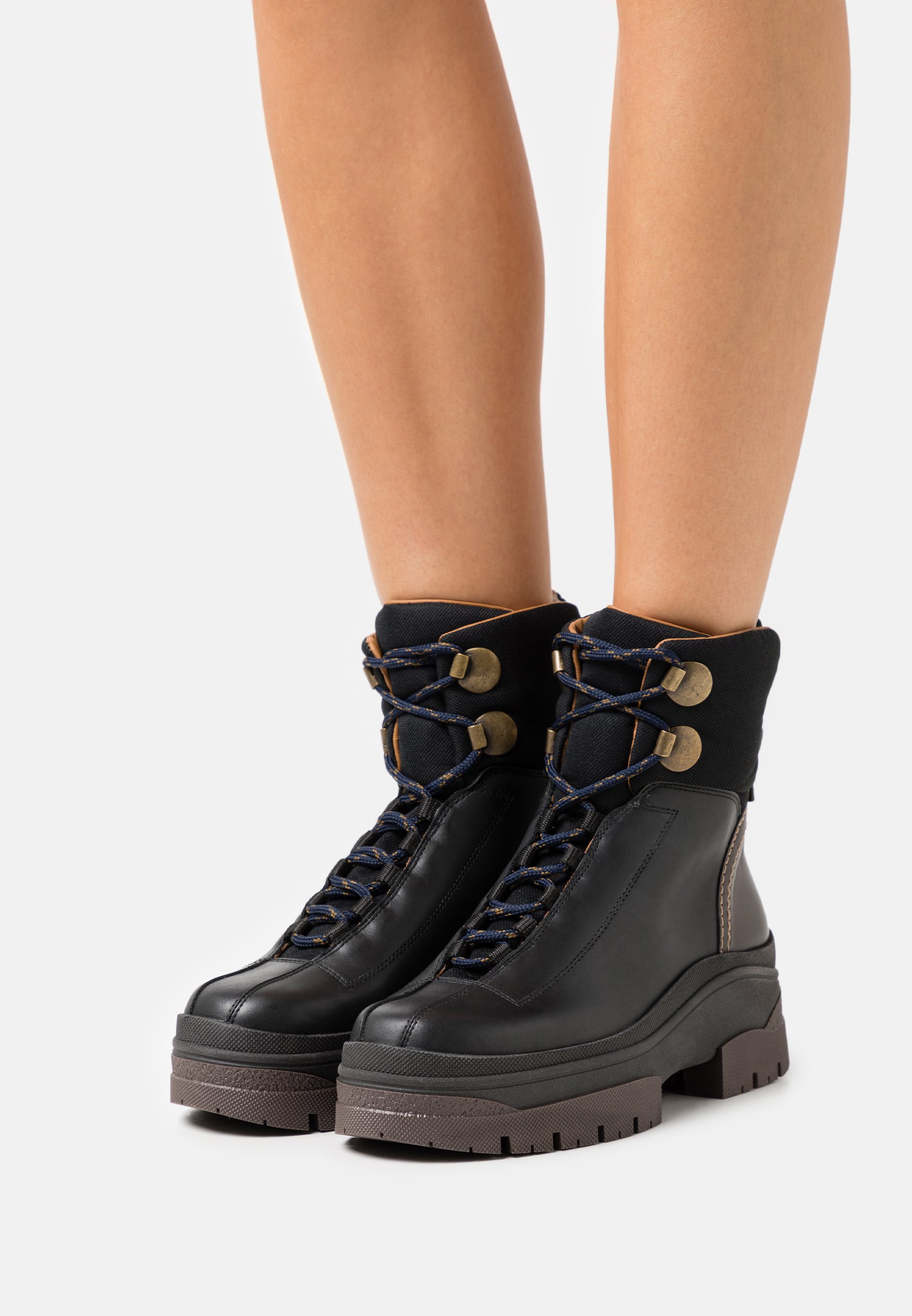 See by Chloé CASSIDIE - Botines con plataforma - black/negro - Zalando.es
