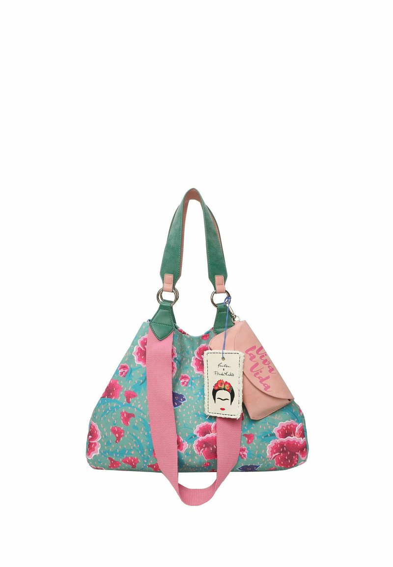Fritzi aus Preußen - IZZY LIMITED SHOPPER - Cabas - flower green, Agrandir