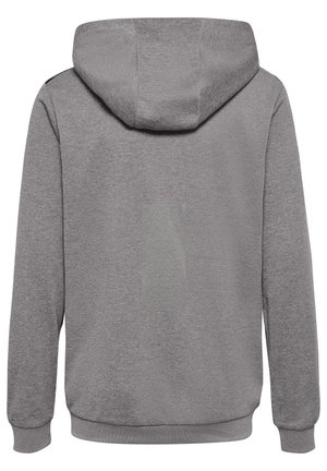 HMLAUTHENTIC PL ZIP HOODIE  - Træningsjakke - grey melange