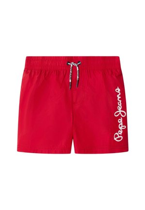 LOGO - Badeshorts - royal red
