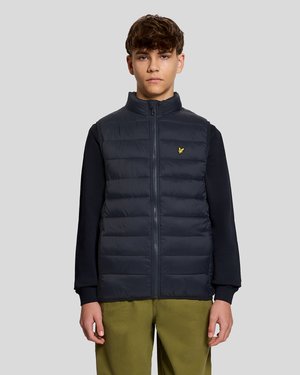 LIGHTWEIGHT PADDED GILET - Bodywarmer - dark navy
