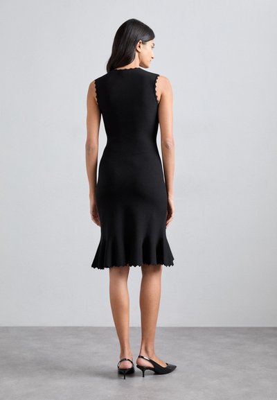 Emporio Armani DRESS - Shift dress - black