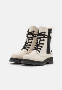 Marco Tozzi BY GUIDO MARIA KRETSCHMER - Bottines à lacets - cream