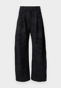 ONE PANTS - Pantalon classique - fishes black