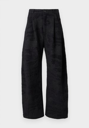 Henrik Vibskov ONE PANTS - Trousers - fishes black