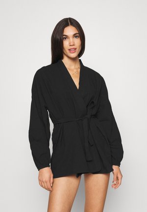 BEACH COVER UP - Beach accessory - black