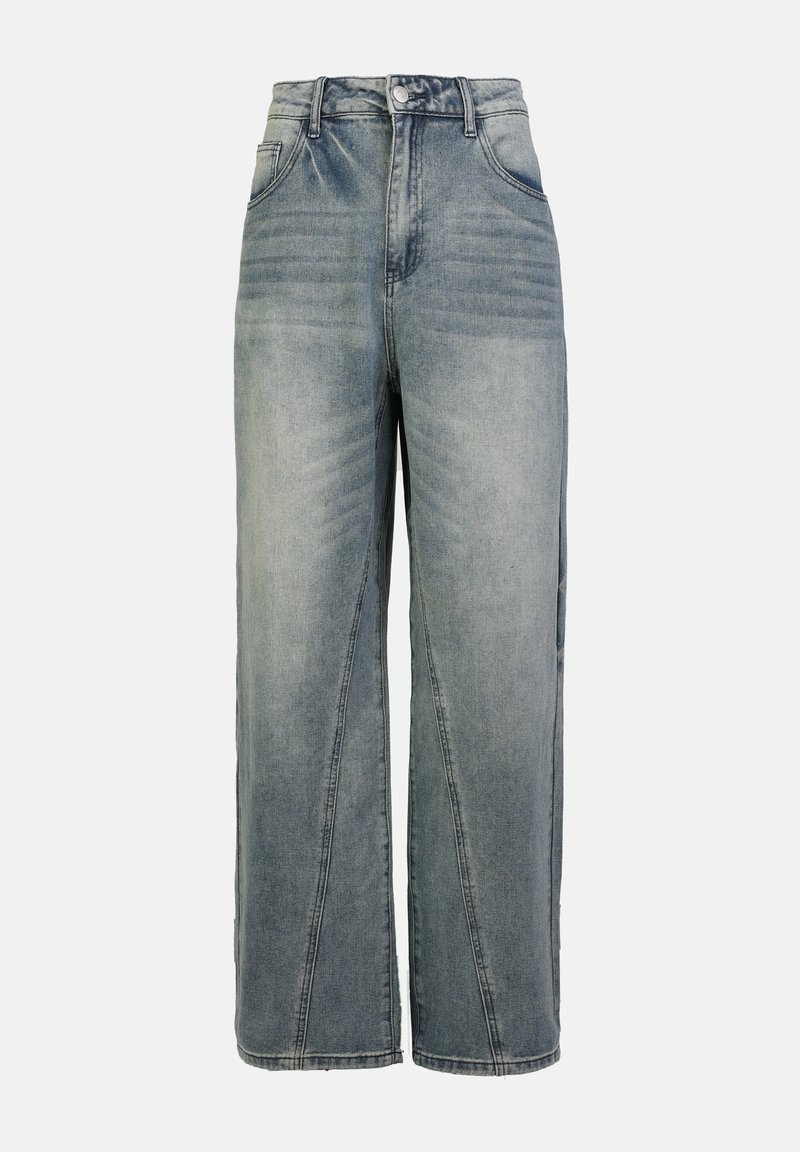 YOURTURN Baggy jeans blauw denim/bluedenim