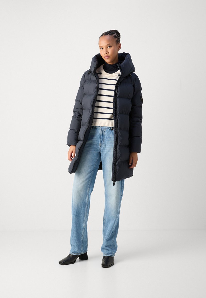 Ecoalf WOMAN - Cappotto invernale - deep navy/blu scuro