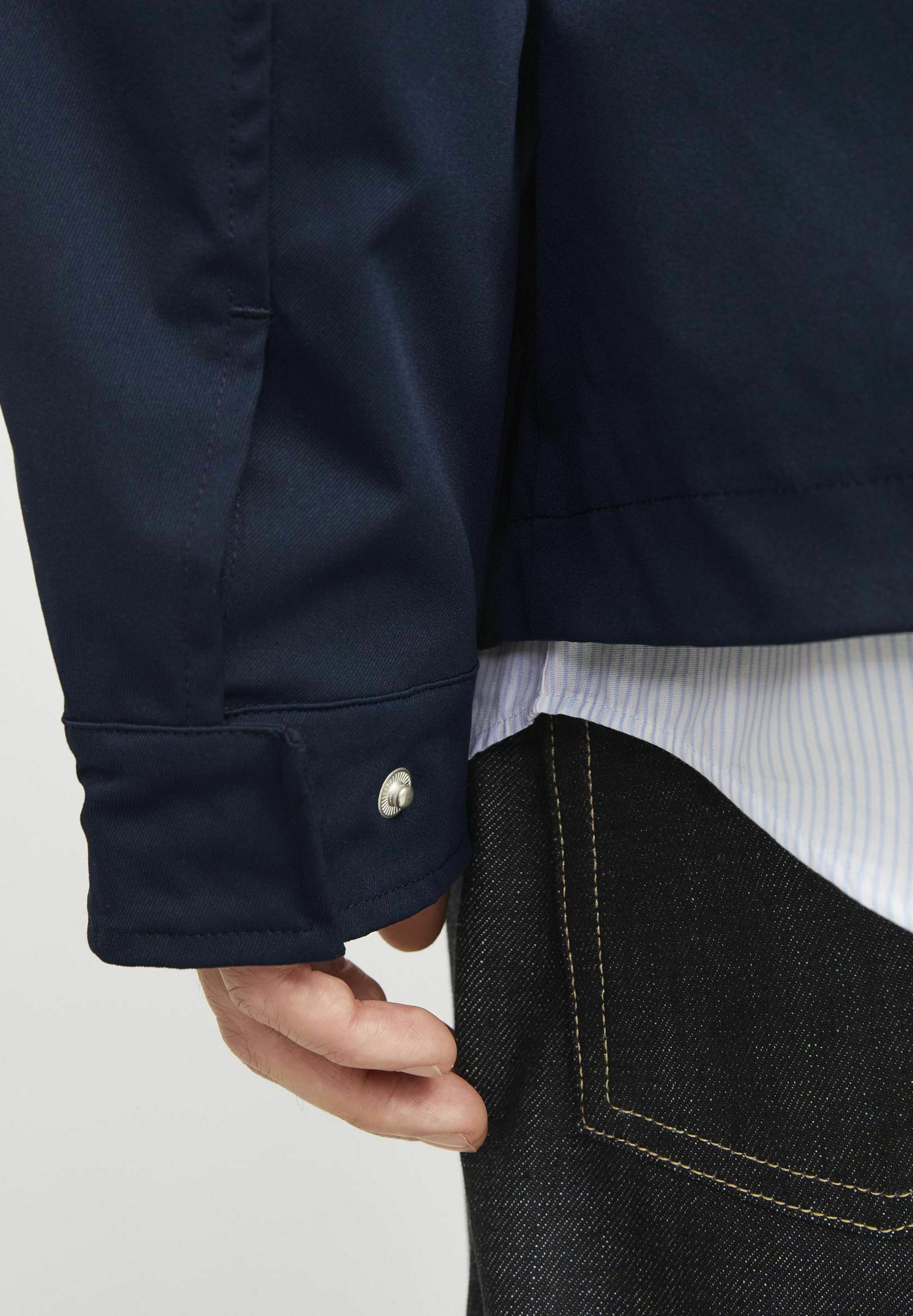 Jack & Jones JJWINSON WORKER - Summer jacket - navy blazer/dark