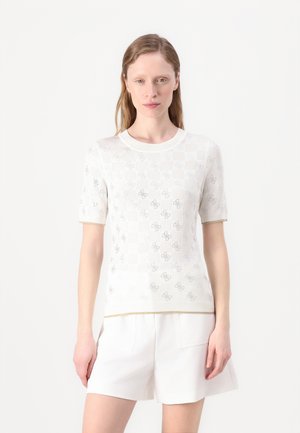 ROSIE  - Print T-shirt - cream white
