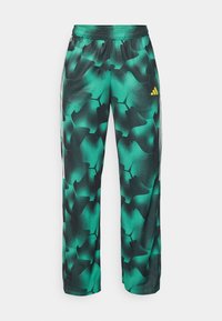 TIRO CUT 3 STRIPES WIDE LEG - Pantalon de survêtement - multicoloured/semi court green/black