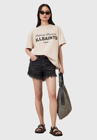 AllSaints AVRI TEE - T-shirt print - grey