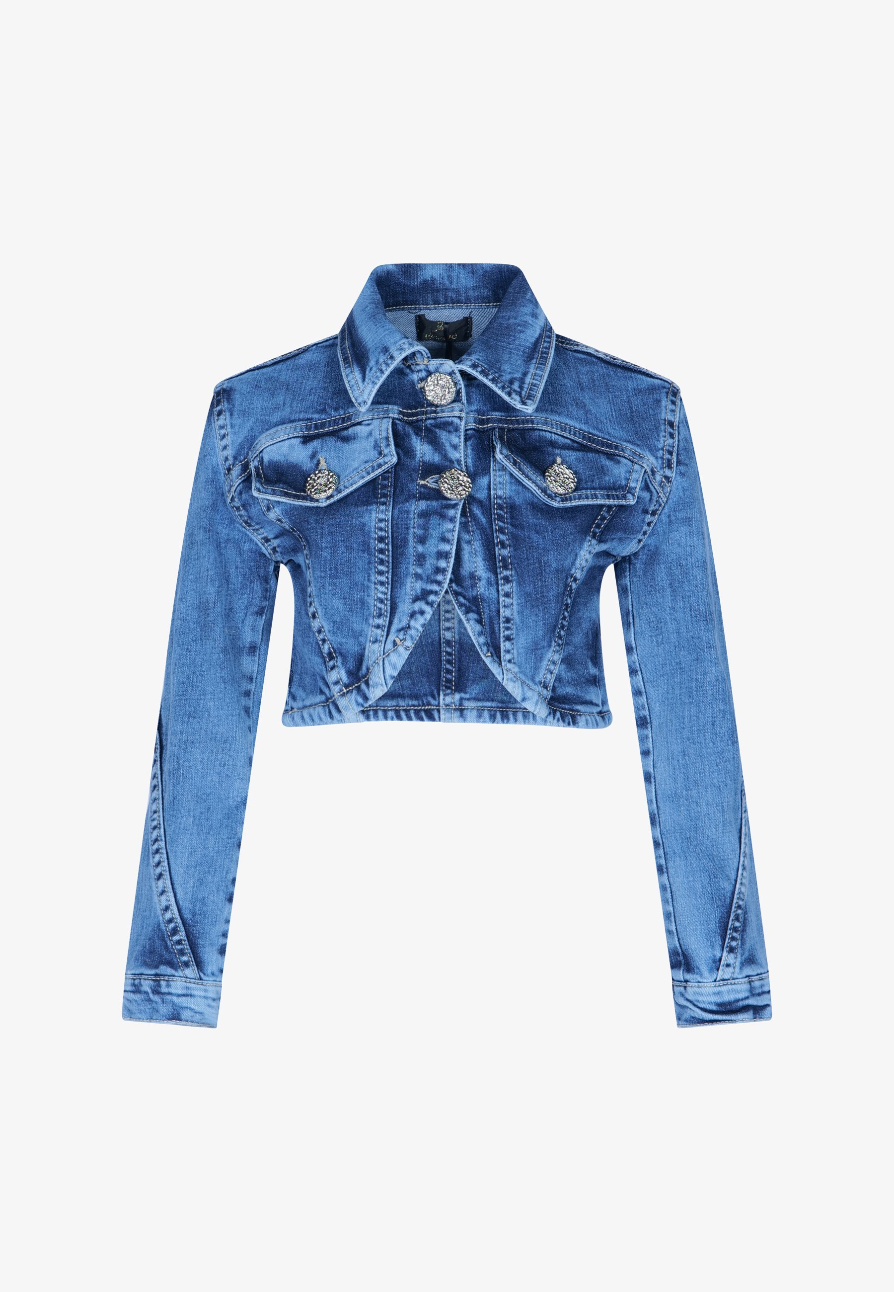 Denim Jacket Giacchino Corto Di Jeans Giubbino Jeans Corto Donna Store