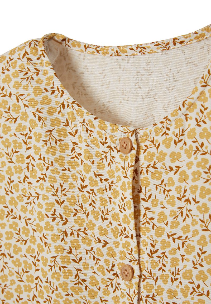 Kinder Freizeitkleider | Vertbaudet BLUMEN Blusenkleid beige bedruckt/beige - KD21957 Kinder Freizeitkleider | Vertbaudet BLUMEN Blusenkleid beige bedruckt/beige - KD21957