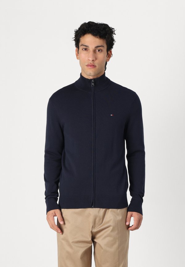 ESSENTIAL ZIP - Cardigan - desert sky