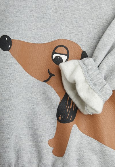 Mini Rodini DOG UNISEX - Sportska majica - grey melange