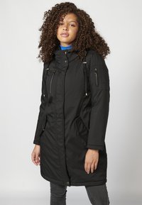 Koroshi PADDED LONG - Zimski plašč - black