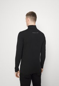 TOM TAILOR DENIM TURTLENECK LONGSLEEVE - Camisola de manga comprida - black