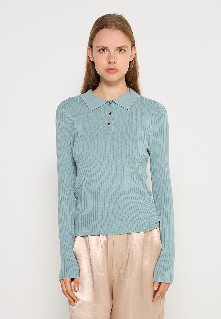 Only Poloshirt goudkleurig Only Poloshirt goudkleurig