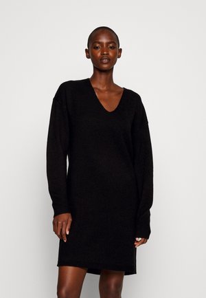 PIECES Tall PCJULIANA VNECK  - Kampsunkleit - black