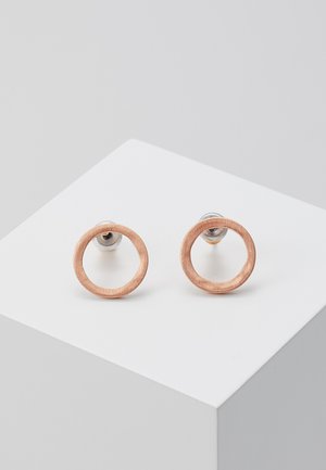 EARRINGS LIV - Auskari - rosegold-coloured