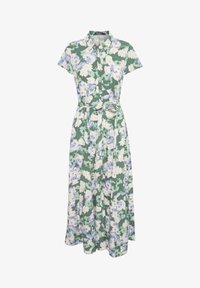 Sélectionné, green diffuse print