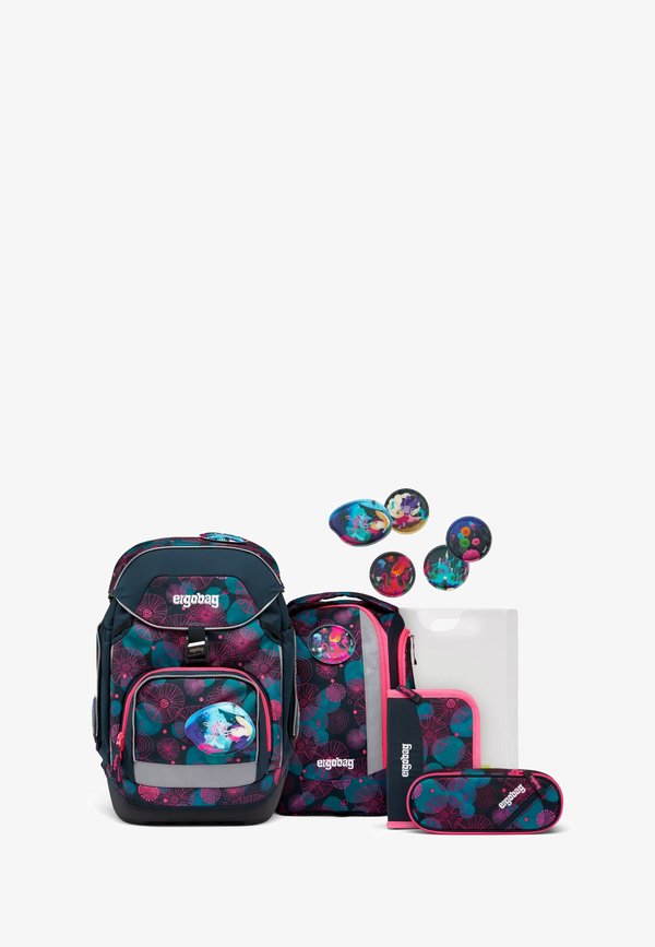 LUMI-EDITION PACK-SET 6-TEILIG – Schulranzen Set – lila