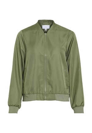 VILA, VIPAPAYA L/S BOMBER JACKET - NOOS - Bomberjacke - oil green