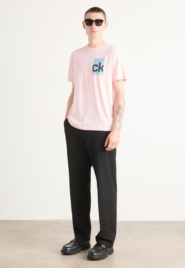 BOX GRAPHIC TEE - Print T-shirt - rose shadow3