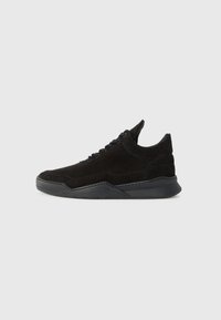 LOW TOP GHOST FUZZ - Sneaker low - black