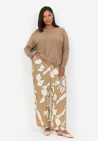 Wasabi Concept WA-SAMANDA 1 - Strickpullover - desert brown melange