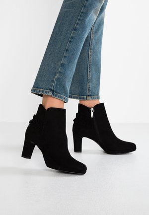 Tamaris Boots à talons - black