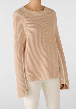 Maglione - mottled light pink