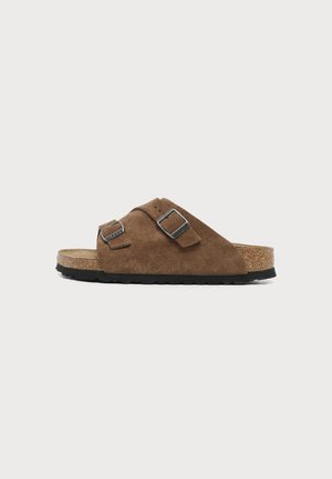 Birkenstock ZÜRICH LEVE UNISEX - Sandále - dark tea