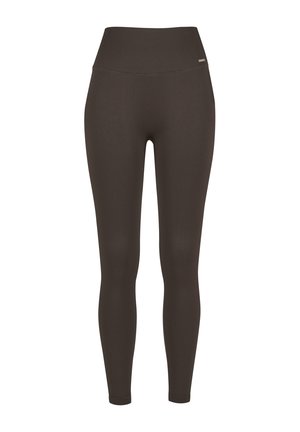 aim’n®, RIBBED SEAMLESS TIGHTS - Leggings - macchiato
