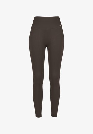aim’n®, RIBBED SEAMLESS TIGHTS - Leggings - macchiato